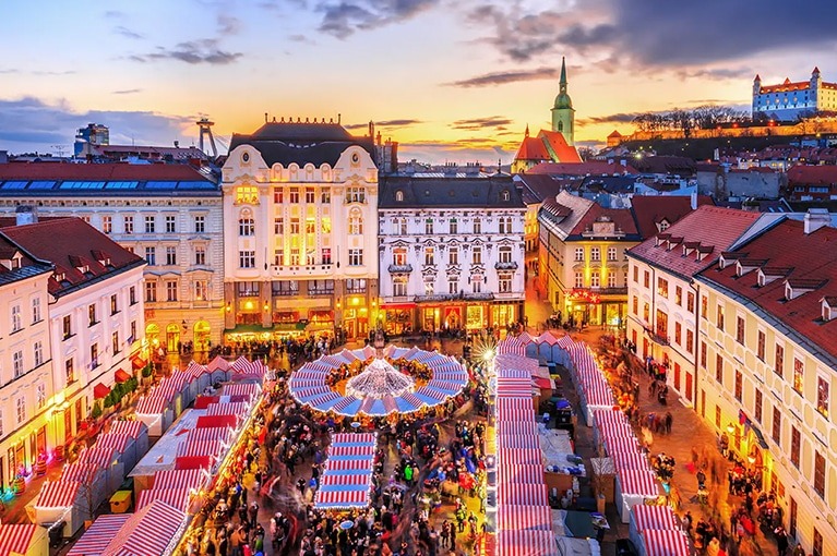 *Imperdível* Mercados de Natal – Viena & Bratislava – 4 DIAS